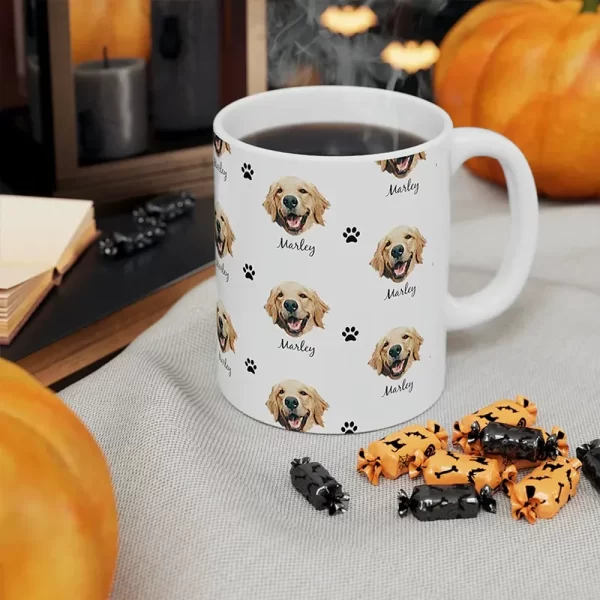 Custom Pet Art Mug - Image 3